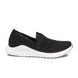 Aetrex Angie Slip On Sneaker (Women) - Black