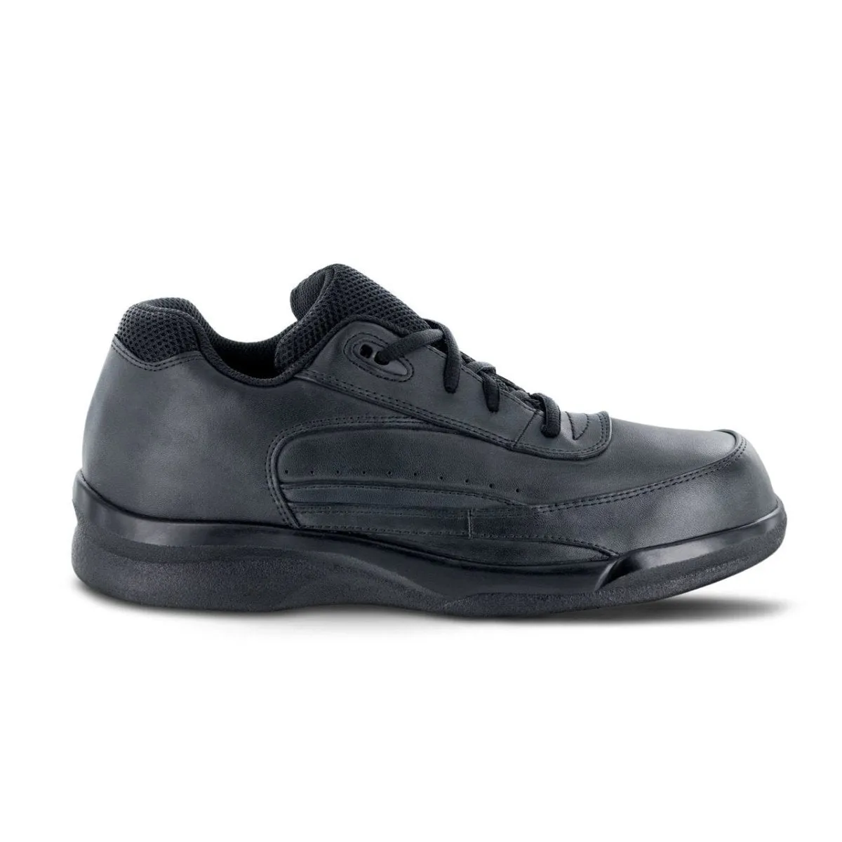 Apex G7000m Ambulator Athletic Men's Lace Walking Shoe In Black