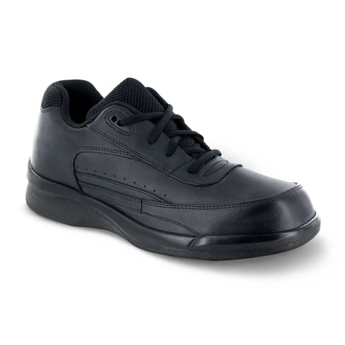 Apex G7000m Ambulator Athletic Men's Lace Walking Shoe In Black