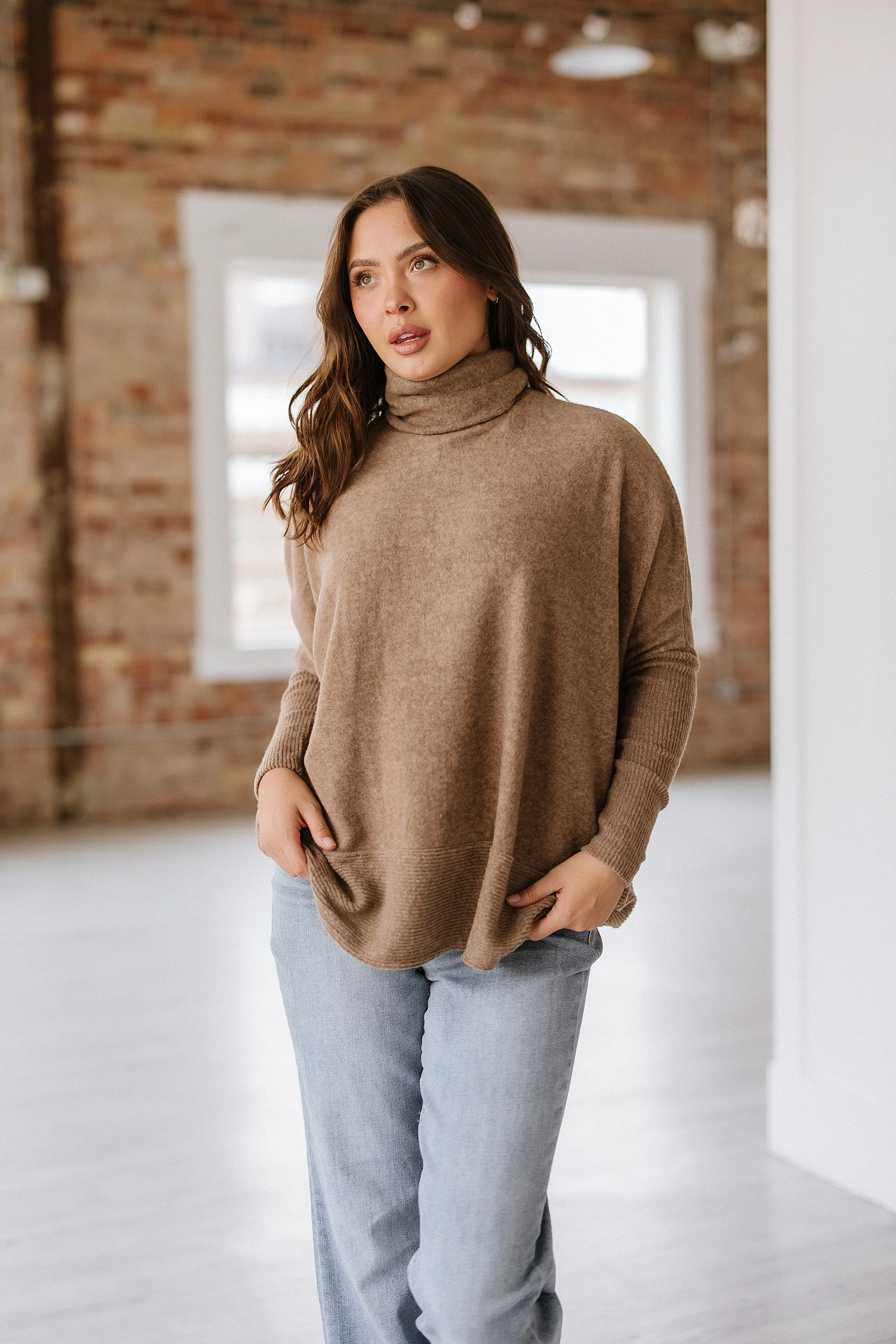 Brock Oversized Turtle Neck Sweater | S-3XL