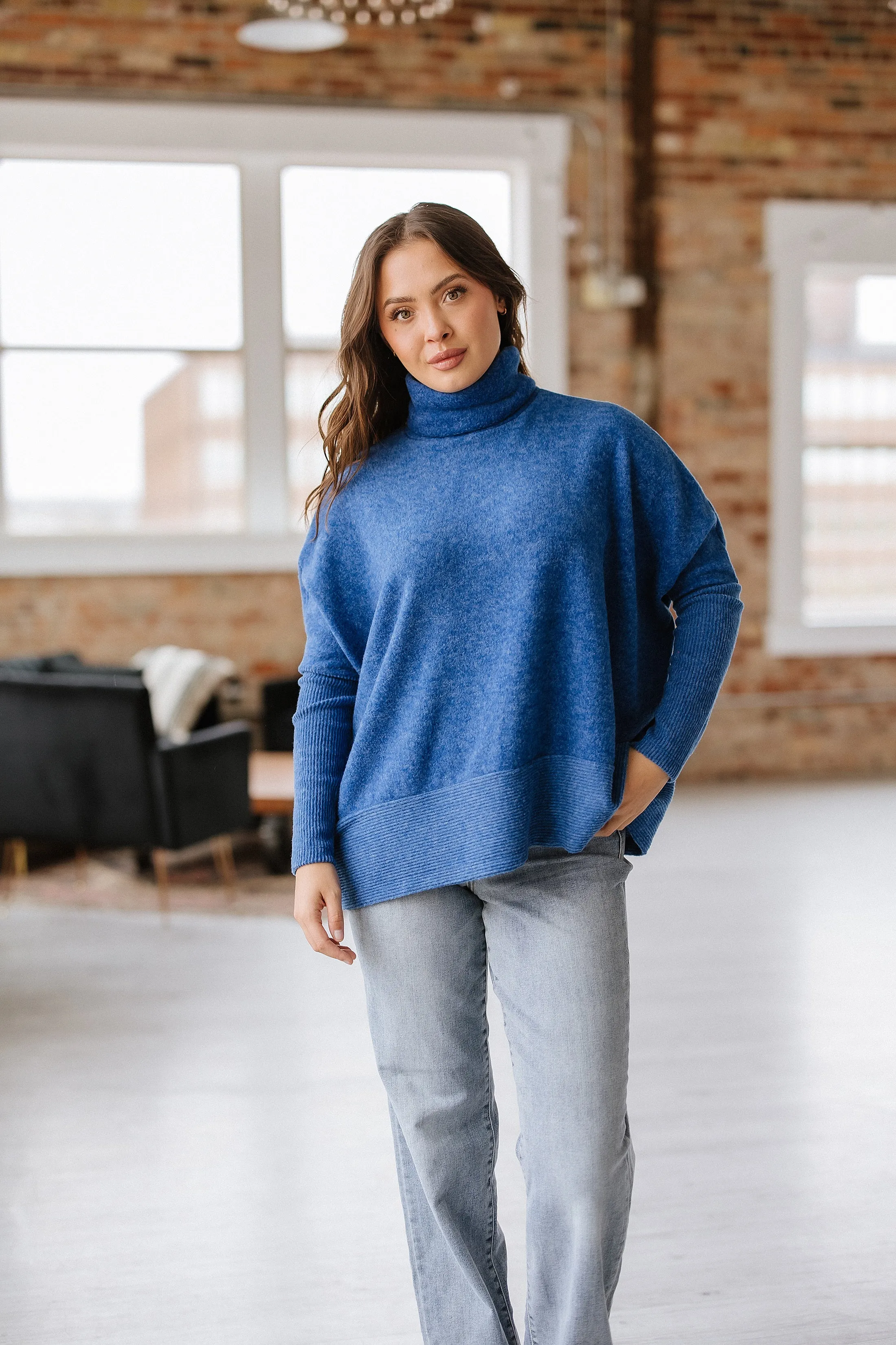 Brock Oversized Turtle Neck Sweater | S-3XL