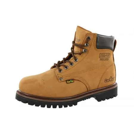 Cactus Mens Safety Steel Toe Oil Resistant High Top Work Boots 611s