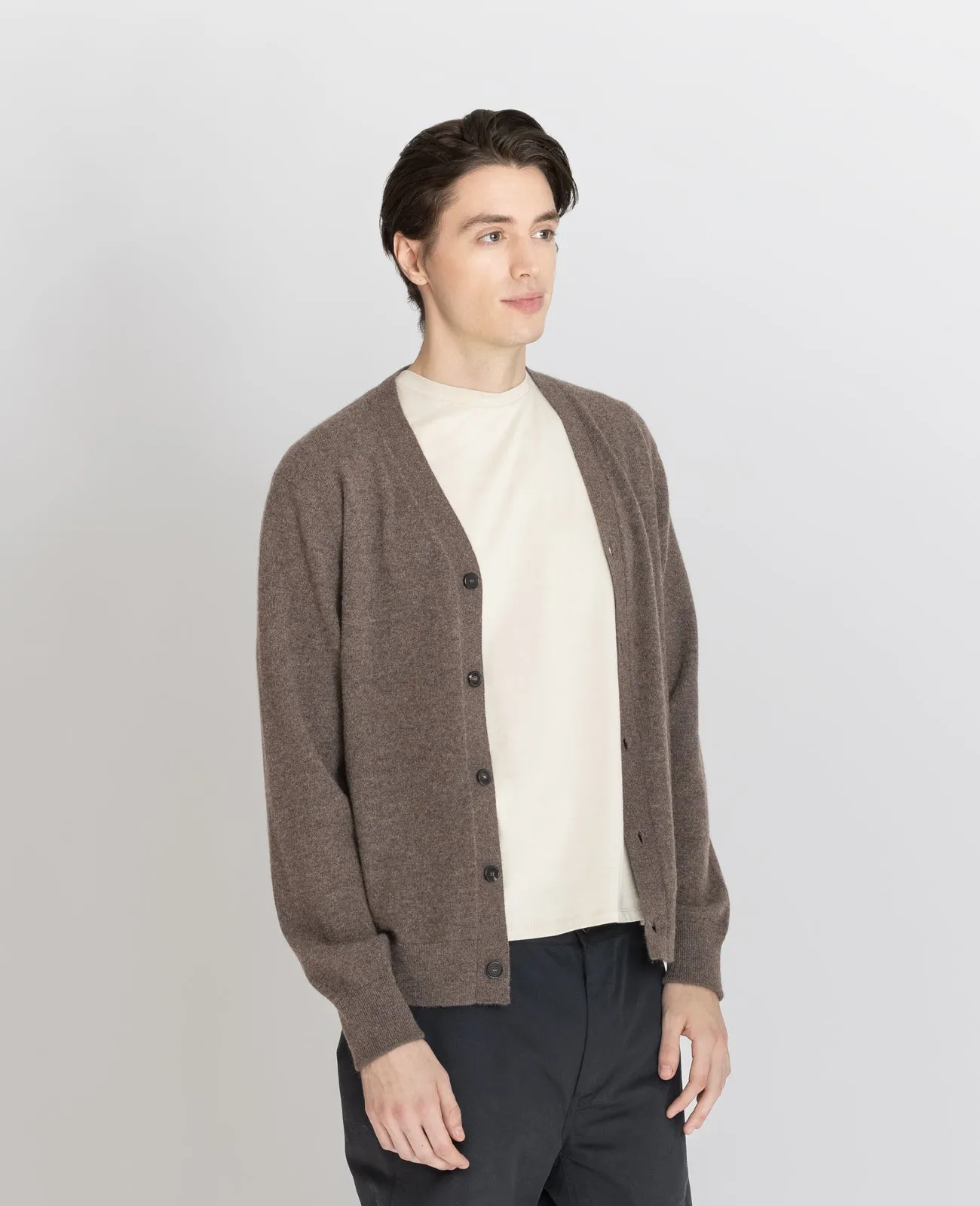 Cashmere V Neck Cardigan