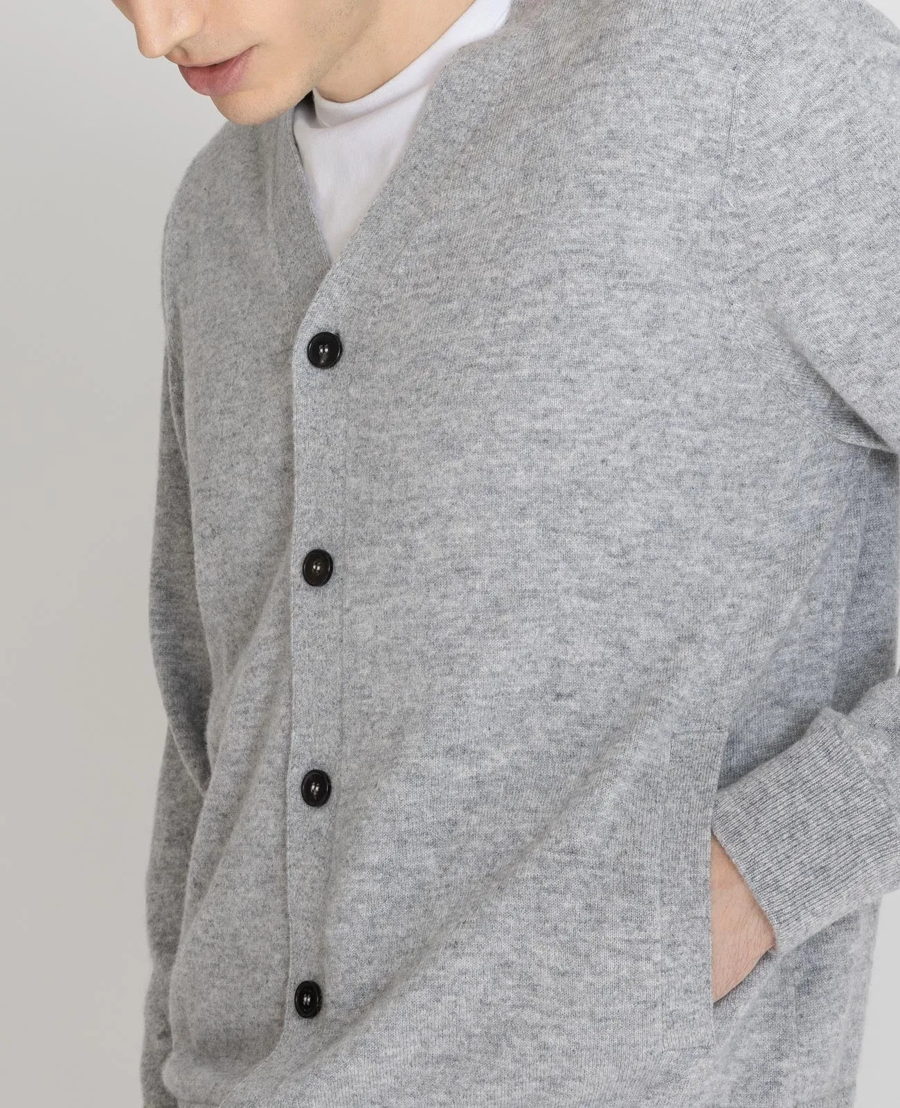 Cashmere V Neck Cardigan