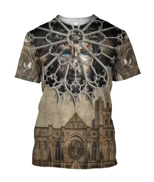 Christian Architecture God Customized Shirt - Christian 3d Shirts For Men Women