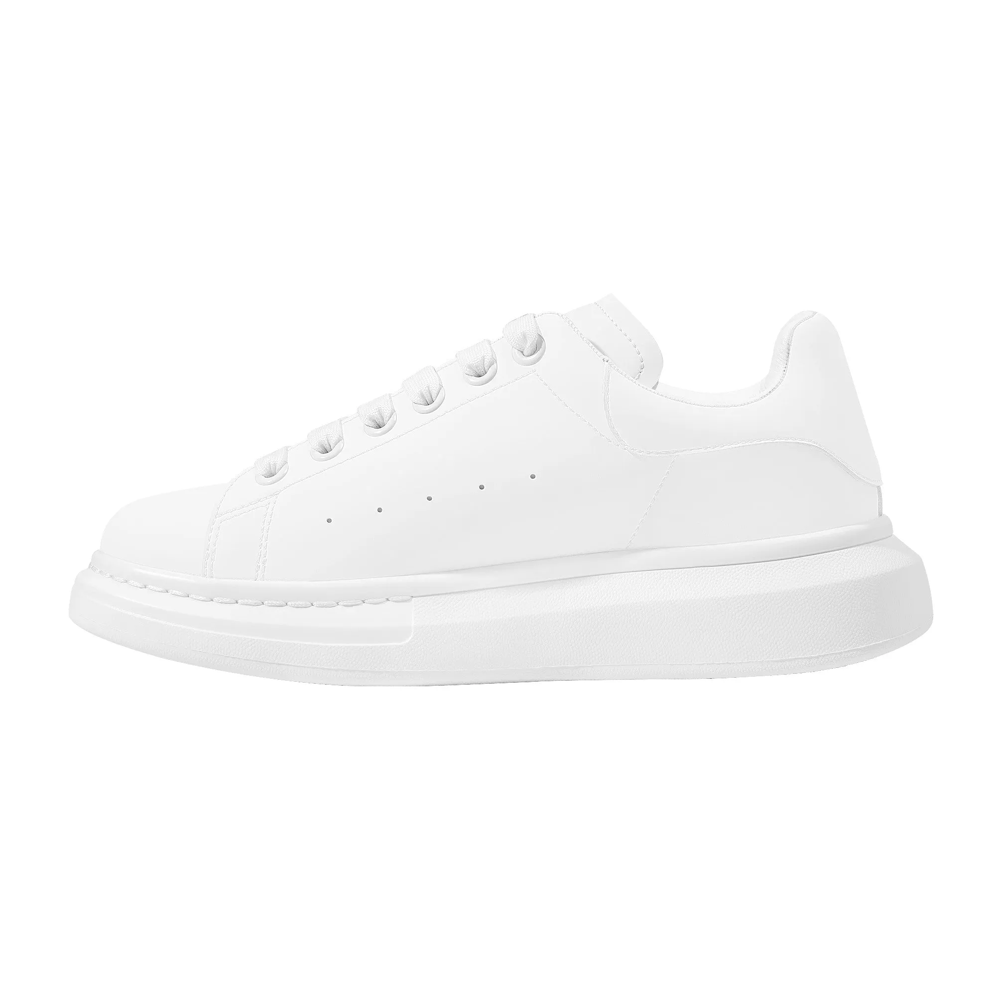 Create Your Own - Platform Low Top Shoes - White