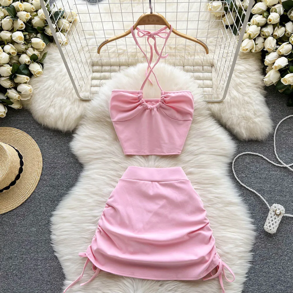 Cute two pieces dress fashion dress    S299