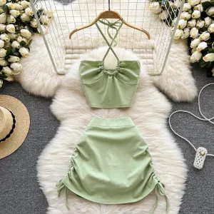 Cute two pieces dress fashion dress    S299