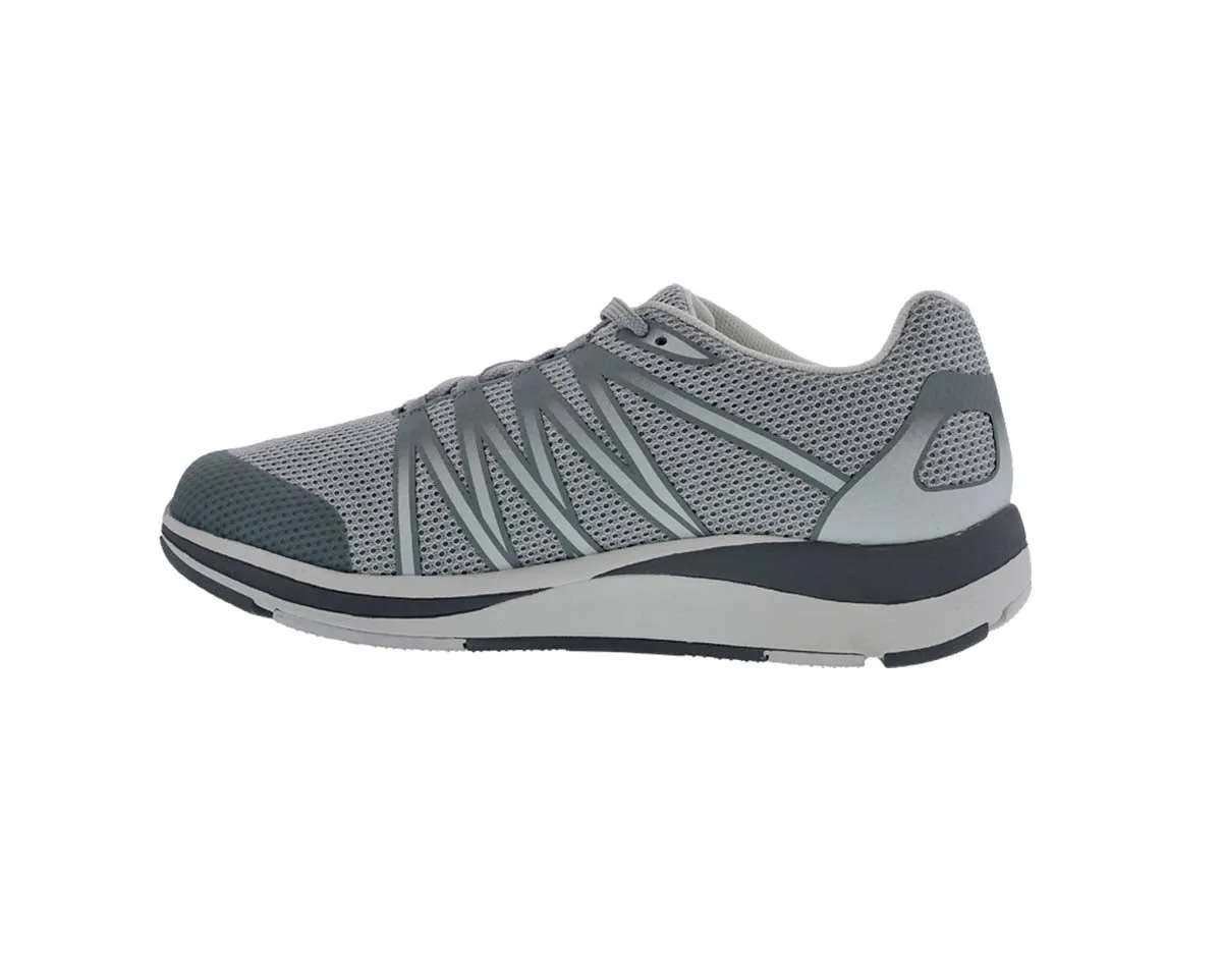 Drew Player Men Athletic Shoe In Grey Mesh Combo