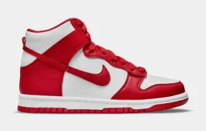 Dunk High University Red Grade School Lifestyle Shoes (Red/White)