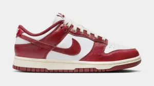 Dunk Low Premium Vintage Red Womens Lifestyle Shoes (White/Team Red/Coconut Milk)