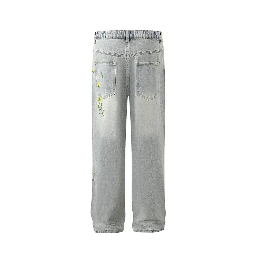 Faire Echo Trendy Couple's Straight-Leg Jeans