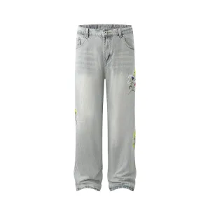 Faire Echo Trendy Couple's Straight-Leg Jeans