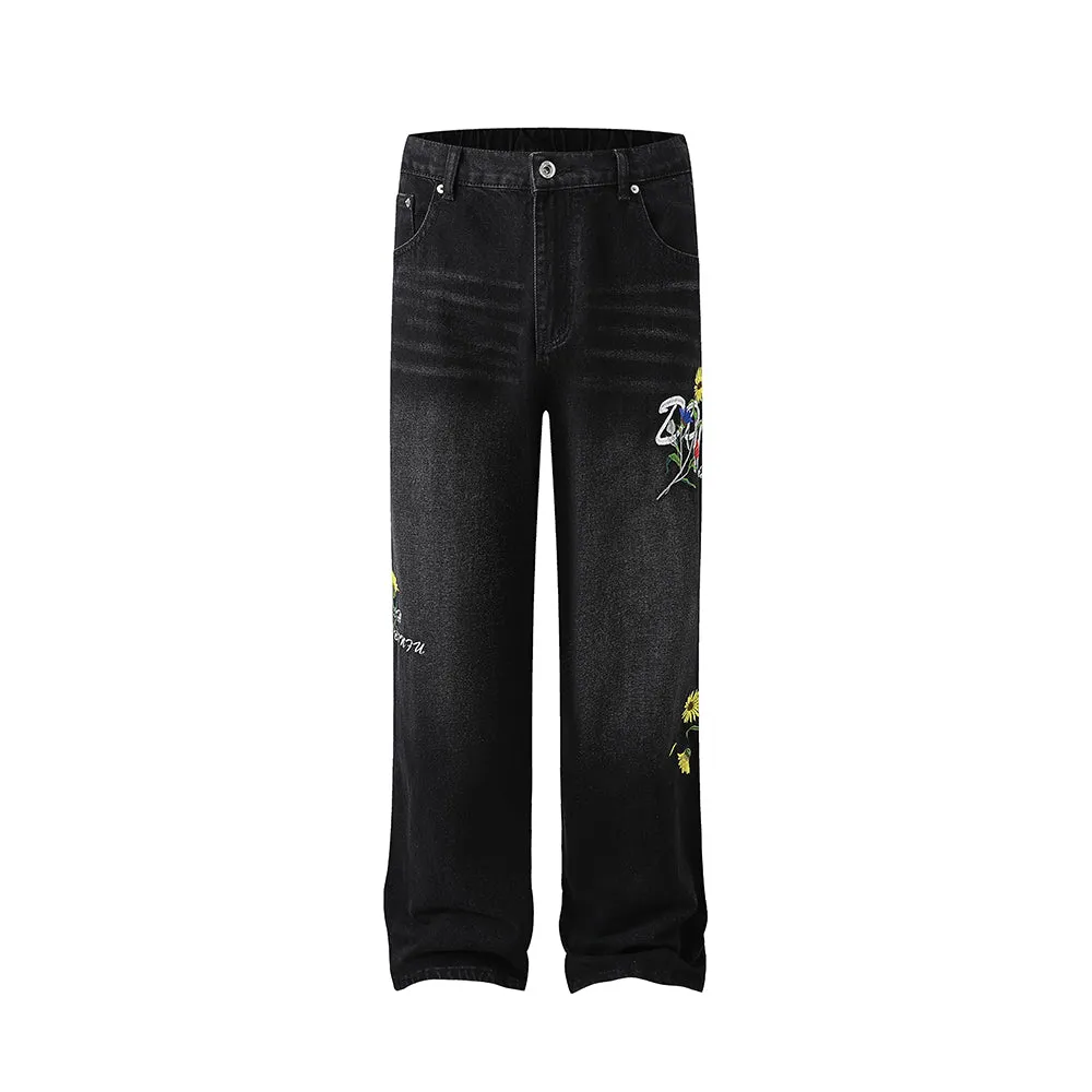 Faire Echo Trendy Couple's Straight-Leg Jeans