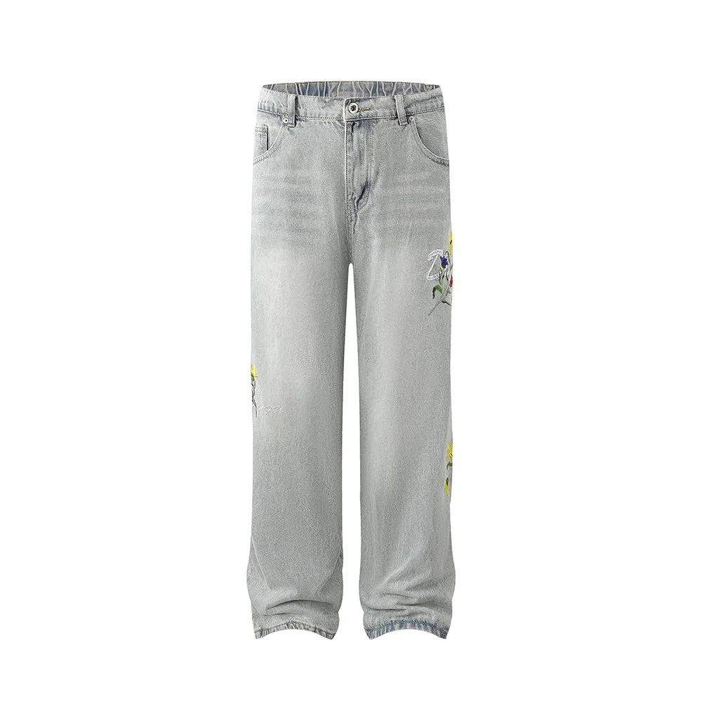 Faire Echo Trendy Couple's Straight-Leg Jeans