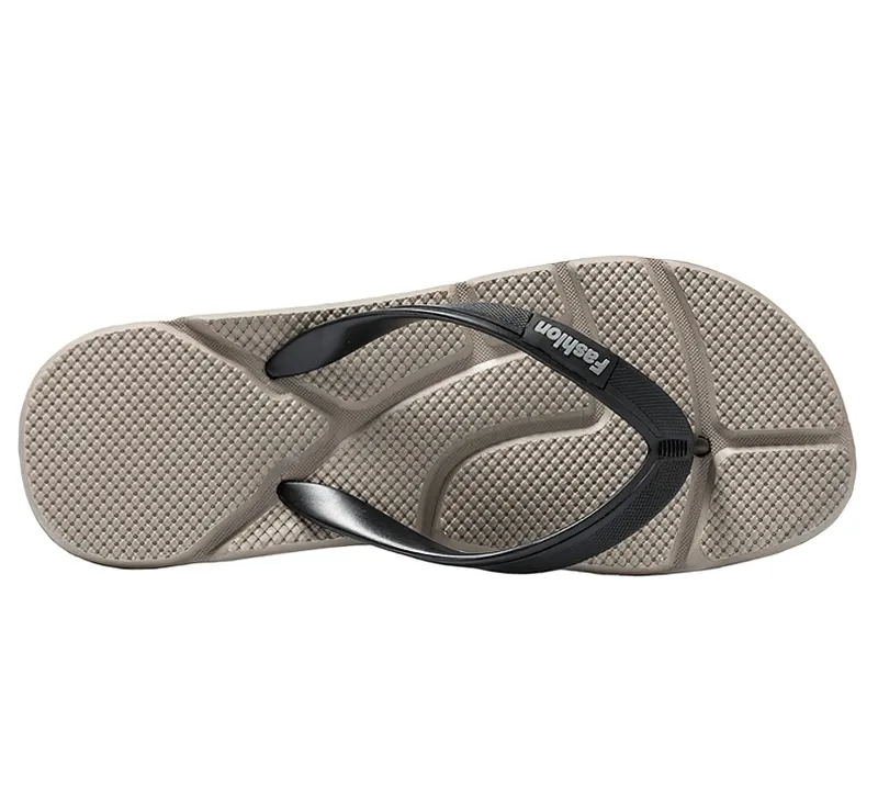 Flexible Lightweight Beach Flip Flops for Men / Casual Male Massage Shoes - SF1023