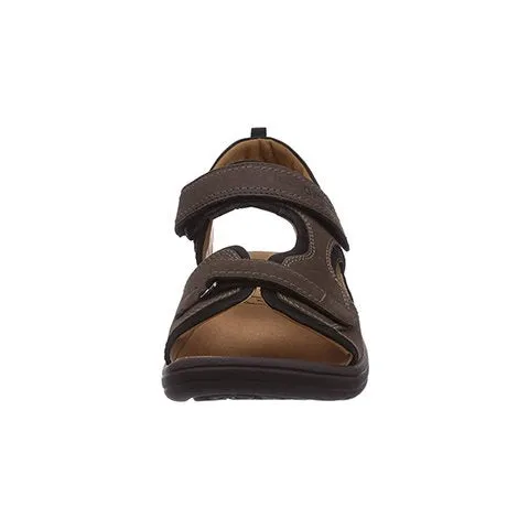 Ganter Gero Backstrap Sandal (Men) - Nut/Black