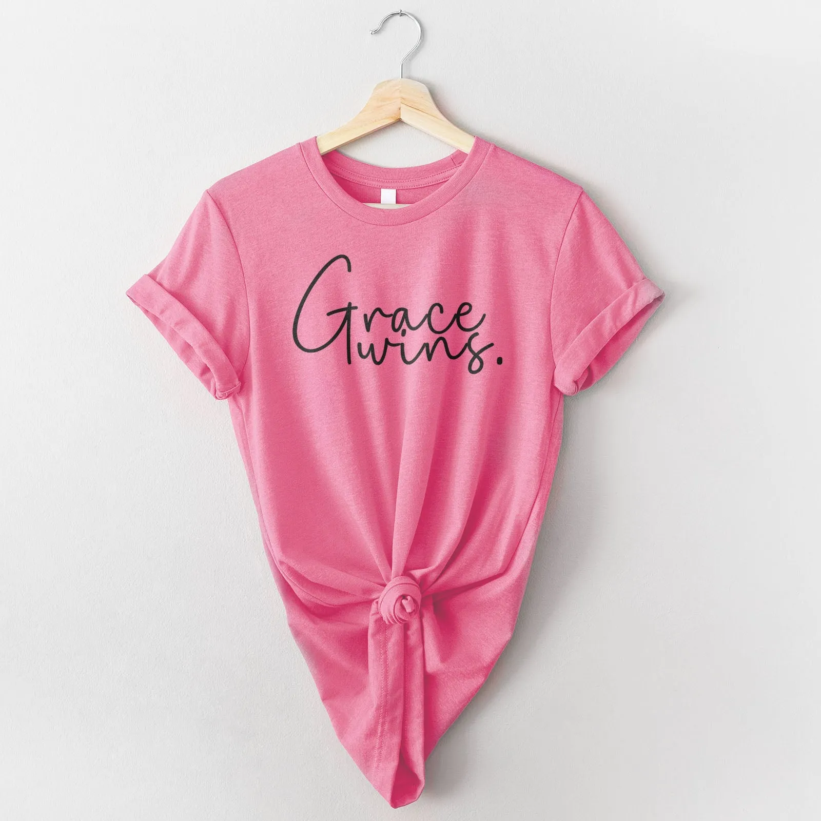 Grace Wins Tee Shirts For Women - Christian Shirts for Women - Religious Tee Shirts