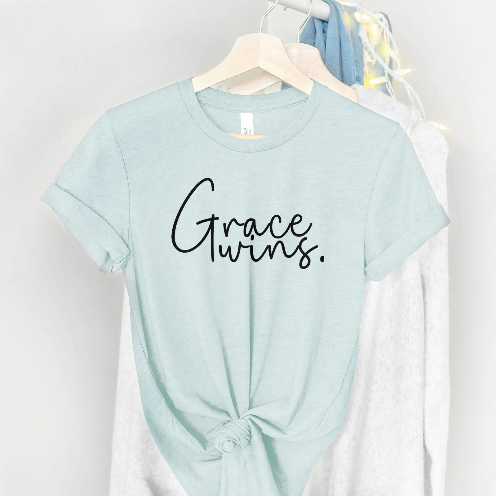 Grace Wins Tee Shirts For Women - Christian Shirts for Women - Religious Tee Shirts