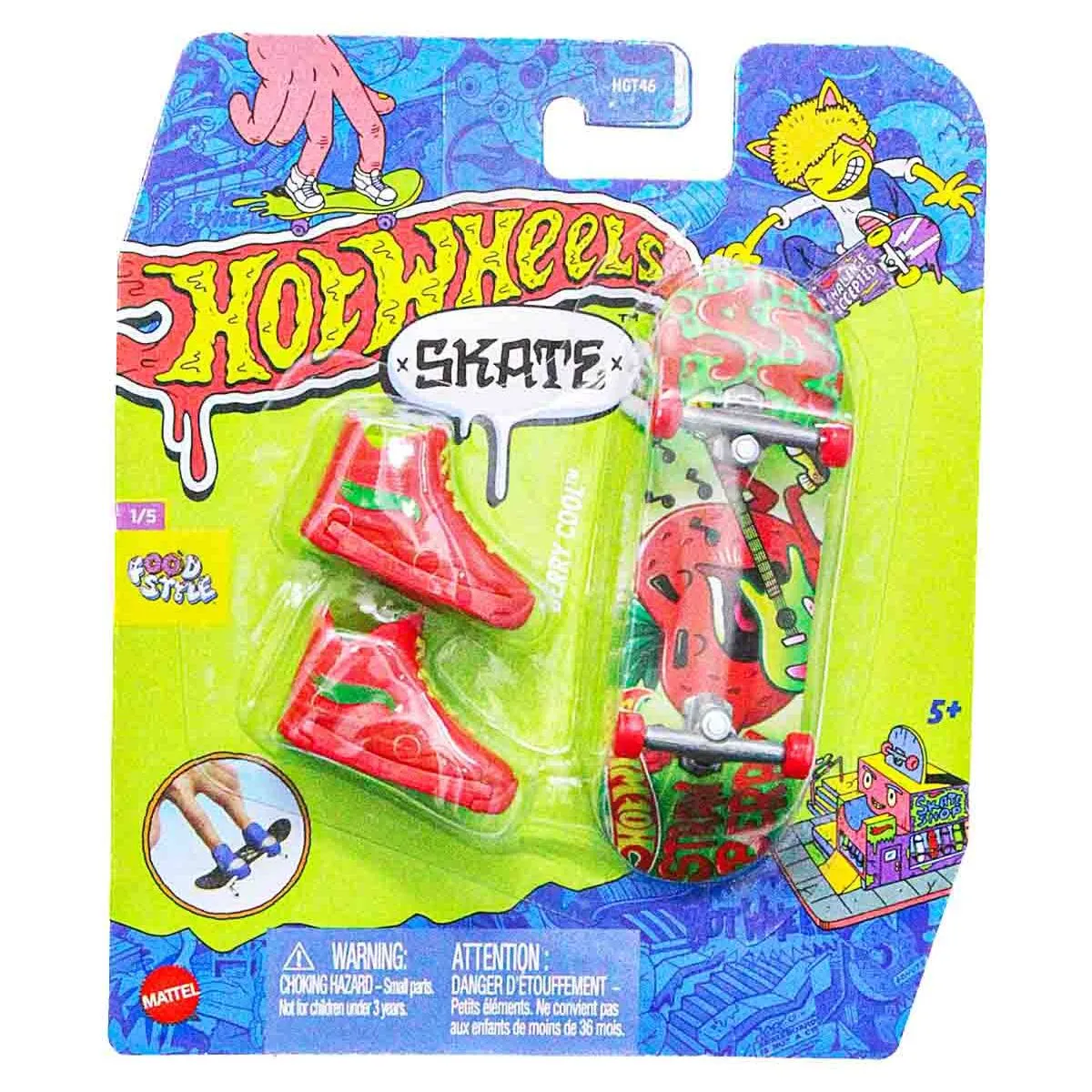 Hot Wheels Skate: Berry Cool Fingerboard