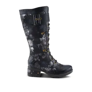 L'Artiste Kisha-Boss High Boot (Women) - Black Multi