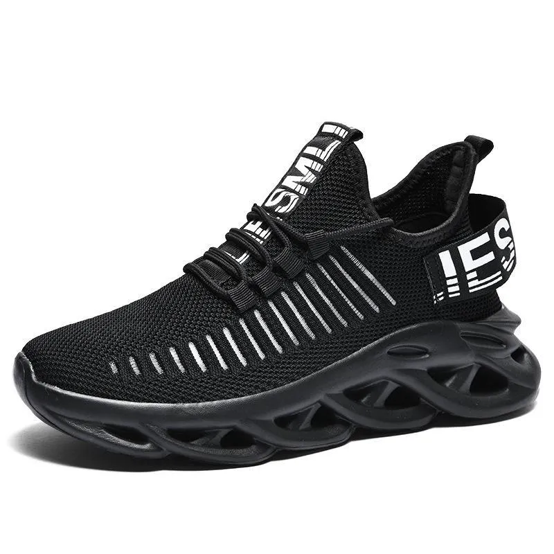 Mens Sneakers Casual Mesh Breathable Height Increase Shoes Fashion Men Shoes