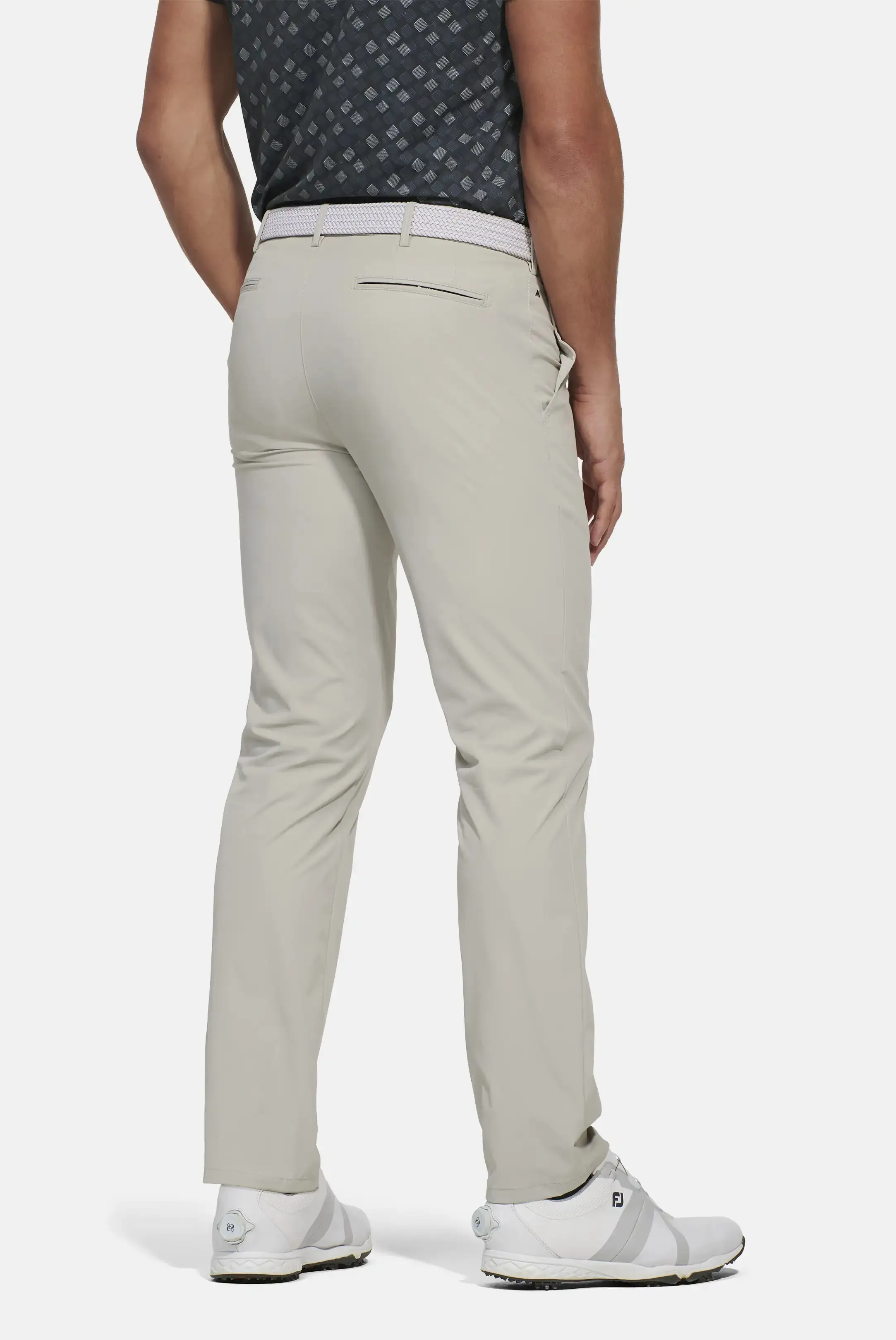 MEYER Golf Trousers - Augusta 8070 High Performance Chinos - Beige