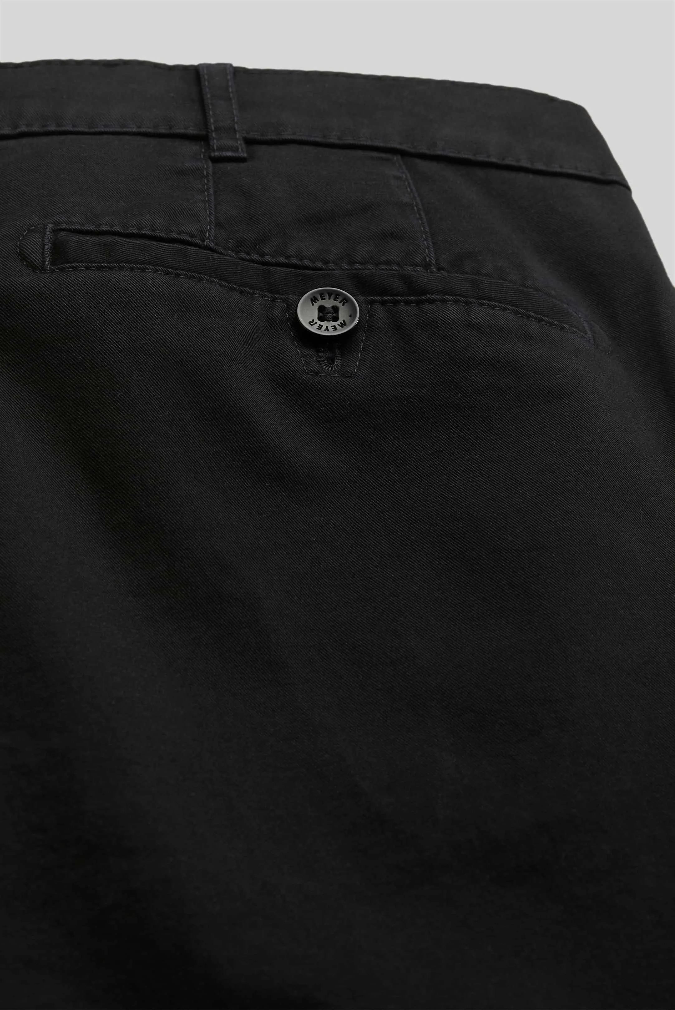 MEYER Roma Trousers - 316 Luxury Cotton Chinos - Black