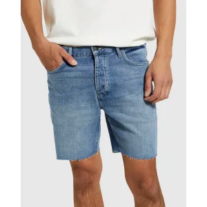 NEUW Mens Blue Denim Shorts