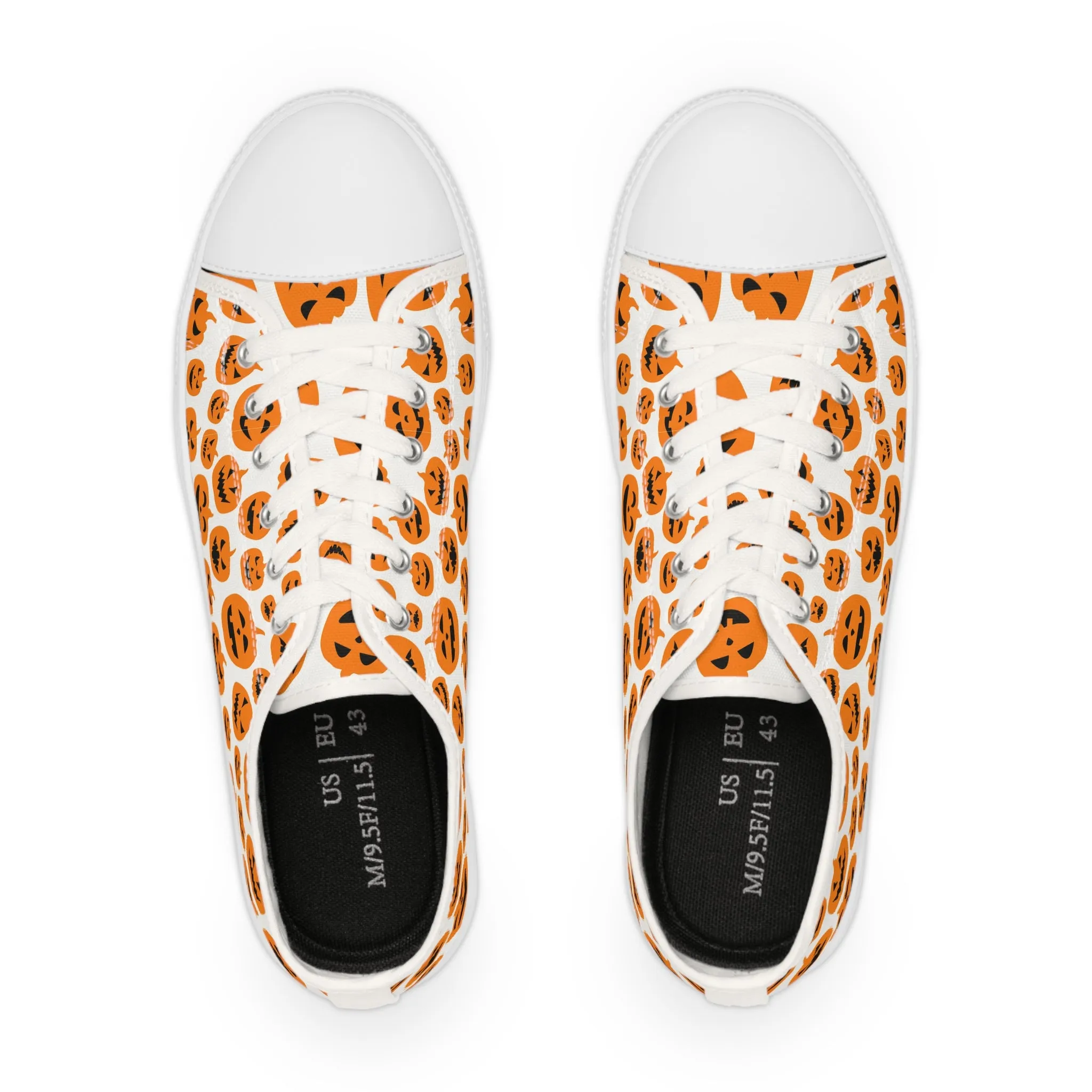 Pumpkin Men's Low Top Sneakers