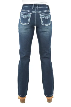 Pure Western Ladies Geraldine Straight Leg Jean - PCP2212730