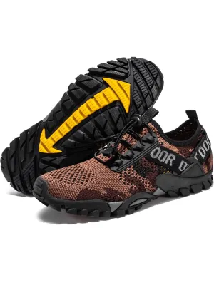 Soft Breathable Non-slip Trekking Sneakers / Men's Sports Shoes - SF0820