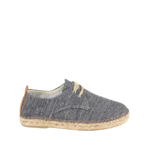 Striped Cotton Blend Espadrilles for Men - David-WL