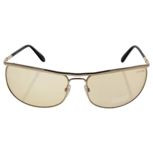 Tom Ford FT0418 Men's Ryder Sunglasses Frame, Rose Gold, 68-18-125 mm