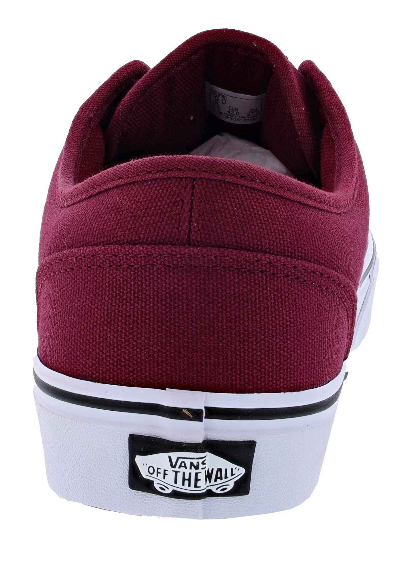 Vans Men's Atwood Low Vulcanized Rubber Skate Shoes