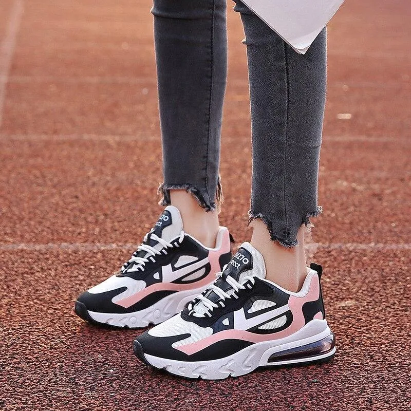 Women Colourful Chunky Breathable Sports Shoes