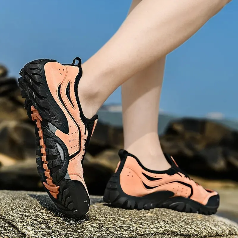 Women Outdoor Hiking Shoes Non-Slip Training Sneakers Walking Trekking Shoes - WHS50199