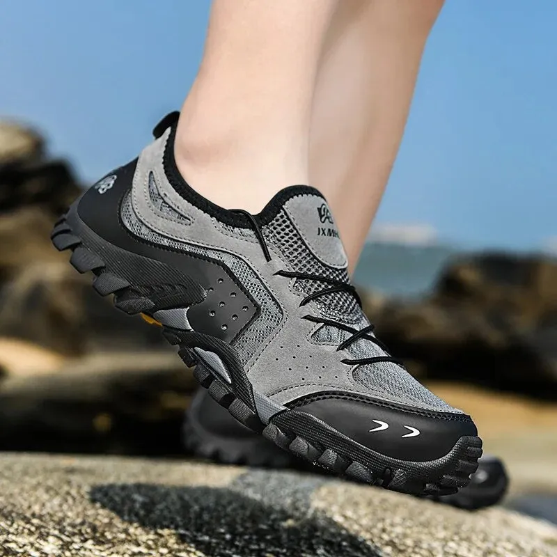 Women Outdoor Hiking Shoes Non-Slip Training Sneakers Walking Trekking Shoes - WHS50199