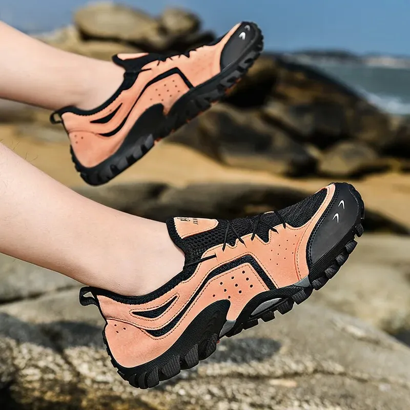 Women Outdoor Hiking Shoes Non-Slip Training Sneakers Walking Trekking Shoes - WHS50199