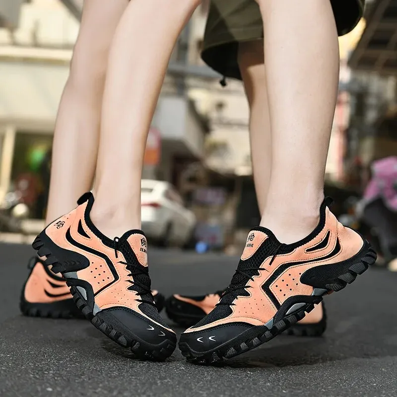 Women Outdoor Hiking Shoes Non-Slip Training Sneakers Walking Trekking Shoes - WHS50199